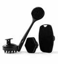 4pc Silicone bath & body brush set