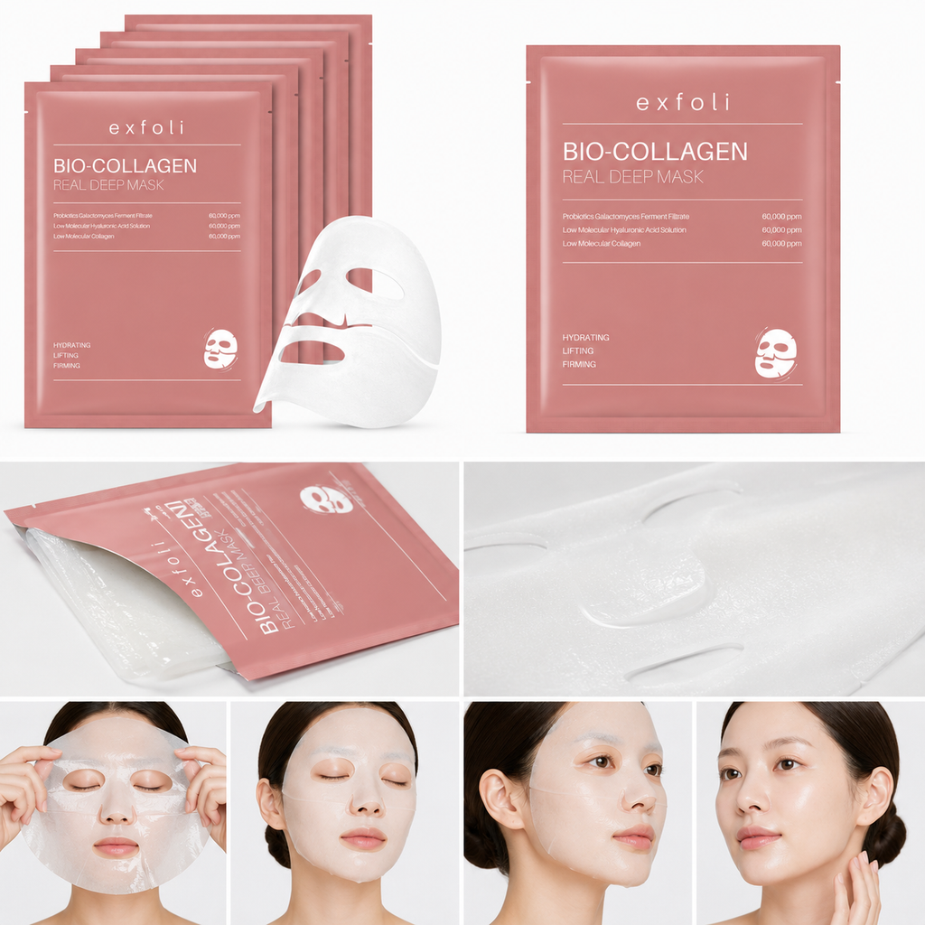 Collagen Lift & Glow Mask (4pack)