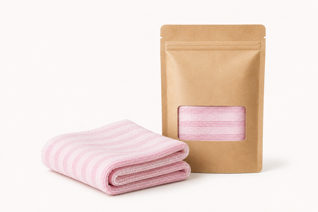 Pink Exfoli Towel